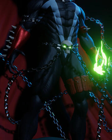 Hey guys, here is a sculpt of Spawn I made in Blender. Rendered in Eevee. I also made a comic version.