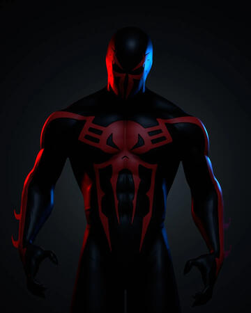 Spiderman 2099 made in Blender. This is one of the coolest spiderman in my opinion. Excited to see him in the new Spiderman: Across the Spider verse!